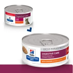 Online Hill's Hills Lata Feline I/D Cuidado Digestivo Alimento H Medo Para Gatos