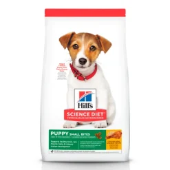 Best Hill's Hills Puppy Small Bites Receta De Harina De Pollo Y Cebada Alimento Para Perro
