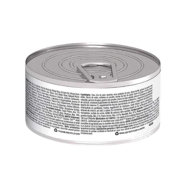 Online Hill's Science Diet Alimento H Medo Para Gatos Adultos Sabor Salm N 156 Gr