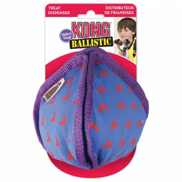 New Kong Juguete Dispensador De Golosinas Ballistic Hide'N Treat