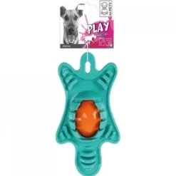 Mpets Juguete Para Perros Flyer Outdoor - Mancuerna Azul Amarillo