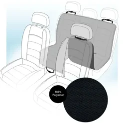Hot Flamingo Manta Protectora Para Coche Jort Negro