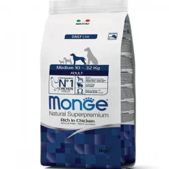 Monge Medium Adulto Sabor Pollo Alimento Para Perros