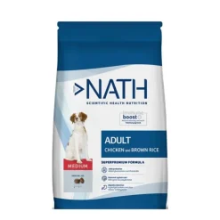 Discount Nath Adulto Medium Sabor Pollo Y Arroz Integral Alimento Para Perros