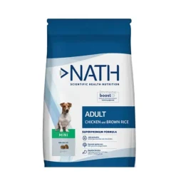 Hot Nath Adulto Mini Sabor Pollo Y Arroz Integral Alimento Para Perros