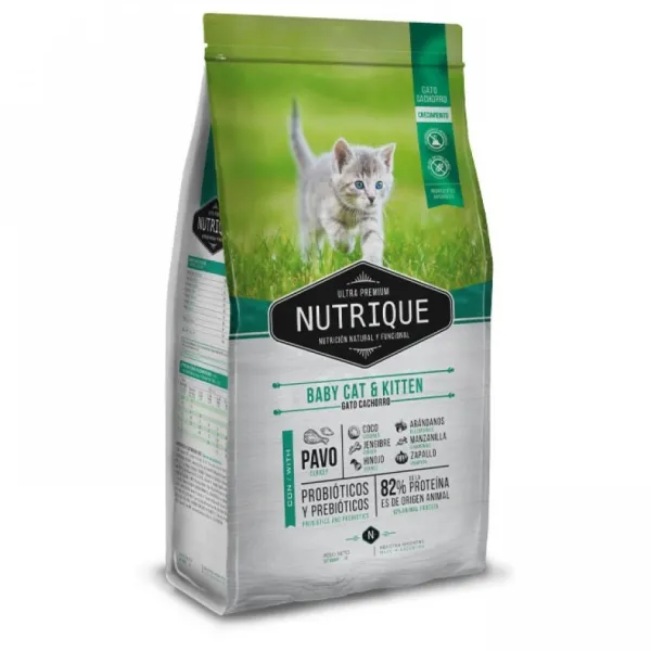 New Nutrique Baby Cat & Kitten 2 Kg Alimento Para Gato