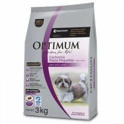 New Optimum Cachorro Raza Peque A Sabor Pollo Y Arroz Alimento Para Perros