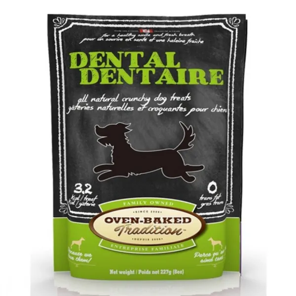 Clearance Oven Baked Tradition Dental Dog Treats Snacks