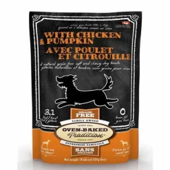 Best Oven Baked Tradition Grain Free Chicken & Pumpkin Dog Treats Snacks