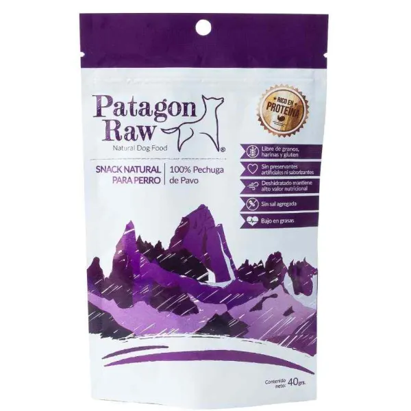 Clearance Patagon Raw Perro Snack 100% Pavo 40Gr