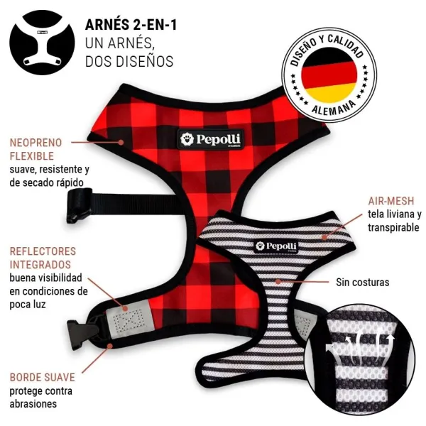 Sale Pepolli Set Arn S 2-En-1 Correa Y Poops Mc French
