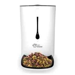 Clearance Pet Woow Dispensador De Alimento Y Comedero Para Mascotas, Con C Mara Y Micr Fono