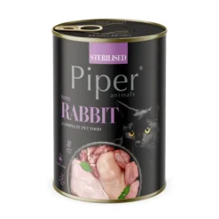 Discount Piper Lata De Conejo Alimento H Medo Para Gatos 400Gr