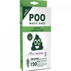 Outlet Mpets Poo Easy Tie Handles Dog Waste Bags - Lavender Scented