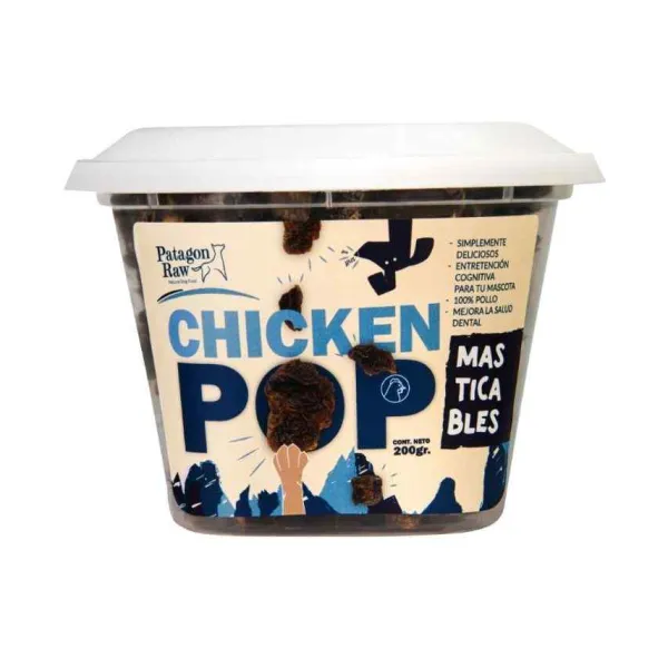 Sale Patagon Raw Pop Masticable Perro 100% Pollo 200Gr