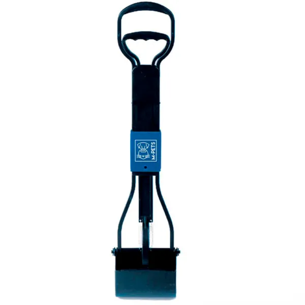 Online Mpets Recogedor De Fecas- Negro Y Azul 66 X 15.5 X 13.5 Cm Pala Larga Negro Y Azul