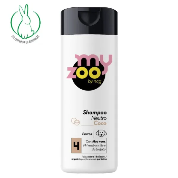 Clearance My Zoo Shampoo Neutro Para Perro Aloe Vera Aroma Coco