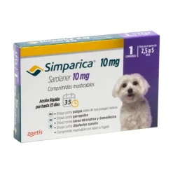 Best Simparica Antiparasitario Oral Masticable Para Perros De 2.5 A 5 Kg 1 Comprimido