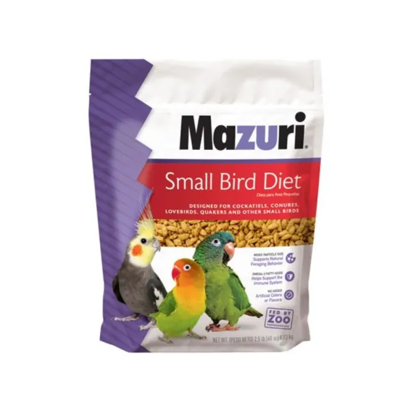 Best Mazuri Small Bird Diet 1.13Kg