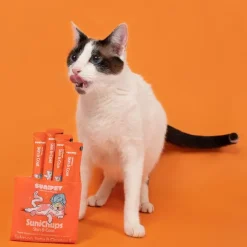 Hot Sunipet Sunichups Skin & Coat - Snack Funcional Para Gatos