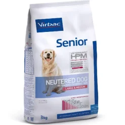 Discount Virbac HPM Virbac Alimento Senior Neutered Dog Large & Medium