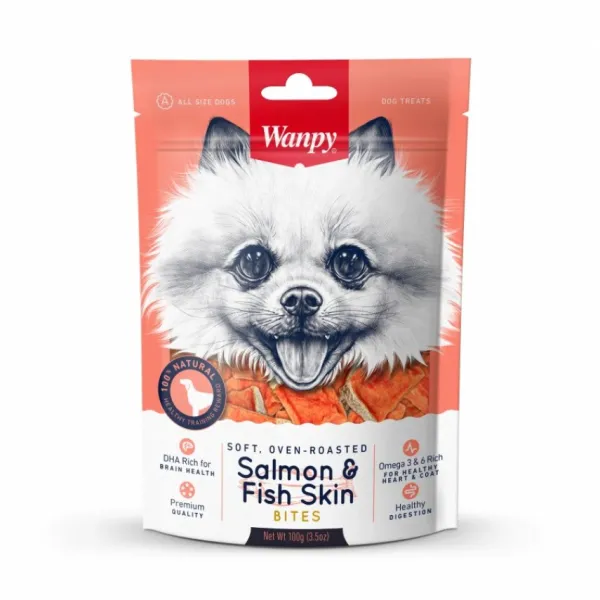 Sale Wanpy Salmon & Fish Skin