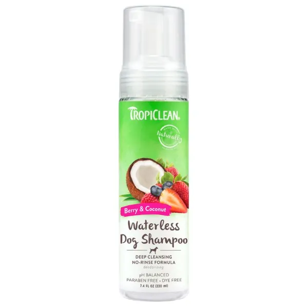 Tropiclean Waterless Cat Shampoo Deep Cleaning 220 Ml