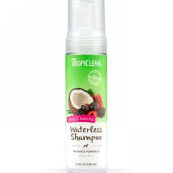 Online Tropiclean Waterless Dog Shampoo Deep Cleaning 220 Ml
