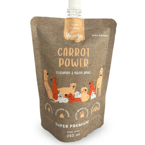 Winga Pouch Carrot Power