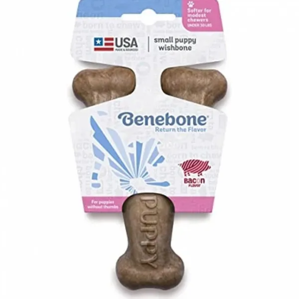 Benebone Wishbone Puppy Bacon